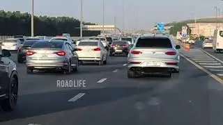 Sunday evening ride @ Dubai Sharjah border in Sheikh Mohammed bin zayed road