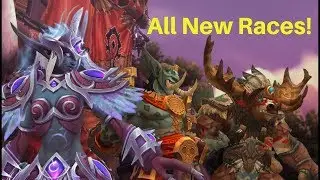 A new leveling experience: Allied Races & leveling