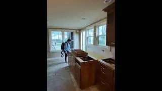33 minutes AMSR Full Vacuuming PromTeam Backpack vacuum in Post Remodeling Cleaning 