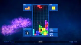 Tetris Gameplay -  Marathon - Level 9 - Score 51086