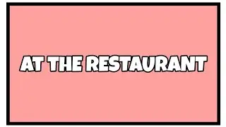 At the Restaurant || English Conversation #conversation #english #chat