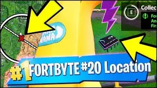 FORTBYTE 20 Location - FOUND AT THE CENTER OF ANY OF THE FIRST THREE STORM CIRCLES (Fortnite)