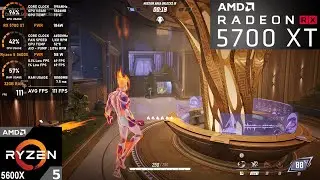 RX 5700 XT + Ryzen 5 5600X : Marvel Rivals (Tested in 2025)