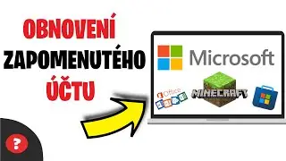 Jak OBNOVIT ZAPOMENUTÝ ÚČET pro MICROSOFT / Minecraft | Návod | Počítač / Microsoft