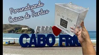 Caixas de Acrílico desse jeito…..