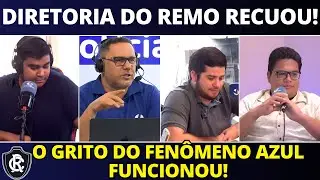 🚨👉DIRETORIA DO REMO RECUOU! O QUE O ABNER LUIZ FALOU MUDOU TUDO! Leão Azulino