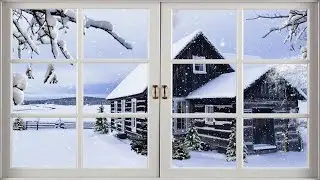 Fenster, Winter, Schnee, bewegte Bilder, moving images