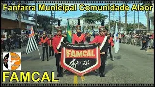 FAMCAL - Fanfarra Municipal Comunidade Alaor 2019 no 4&deg; Concurso de Bandas e Fanfarras de Santos