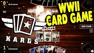 FINALLY A WWII CARD GAME - Taking a FIRST LOOK | KARDS Gameplay