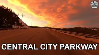 4K Central City Parkway Under Beautiful Sunset Sky - Colorado Rocky Mountains - KillNFuel Travel