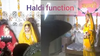 Finally ghar ka pahla function &hearts;️ll Haldi function ll preparation for Ladakh ride ll