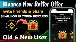 Binance New Reffer offer | Christmas and New Year with our exciting Holiday Referral Campaign