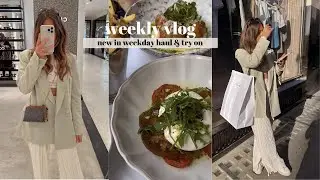 NEW IN WEEKDAY HAUL & TRY ON, BRAND EVENTS, SHOOT DAYS, EARLY BIRTHDAY CELEBRATIONS | Rachel Holland