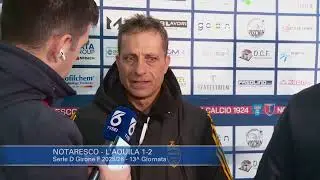 Notaresco - L'Aquila 1-2