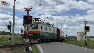 Železniční přejezd Sudoměřice u Bechyně #1 [P6318] - 5.7.2020 / Czech railroad crossing