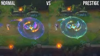Prestige Star Guardian Ekko VS Star Guardian Ekko Skin Comparison - League of Legends