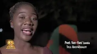 Van-Van Quest4Equality #PoetryInAfrica #AfricanPoetry #GBV #Equality  #ZambianPoet #SpokenWord