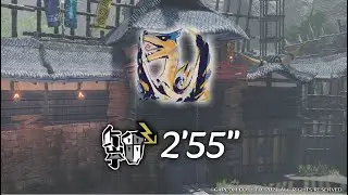 MH Rise | Tigrex Arena Speedrun (Wide Gunlance | GL)- 2'55