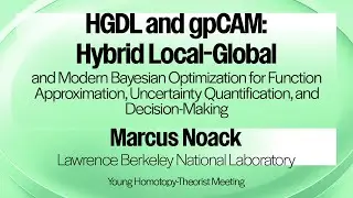 HGDL и gpCAM: гибридная локально-глобальная и современная байесовская оптимизация для аппроксимац...