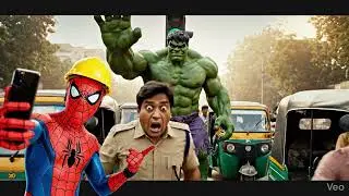 Jab Hulk Bana Traffic Police 😳 | Spider-Man Vlog 😂 | Indian Signal Short