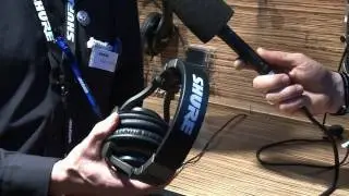 Musikmesse 2011 Shure SRH 550 DJ Kopfh&ouml;rer