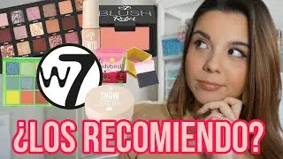 💥 TODO MI MAQUILLAJE DE W7: QUÉ SI merece la pena y QUÉ NO