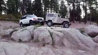 Wheeling Land Cruisers at the Purcell Trench Ranch
