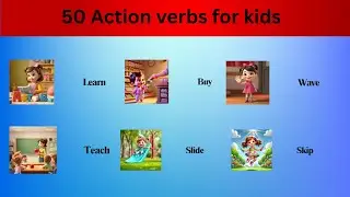 Action Verbs Vocabulary | Learn Action Verbs Vocabulary In English With Pictures