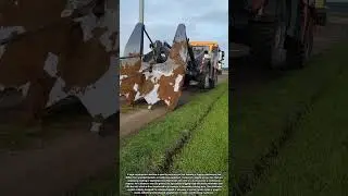 Large Earthmoving Machine with Specialized Rotating Digging System for Efficient Soil Excavation
