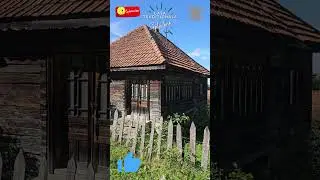 💯💥🇷🇴TRADITIONAL OLD HOUSE | OF WOOD | LEFT DESERT | ROMANIA | 4K💯💥🇷🇴 #ytshorts #romania #shorts