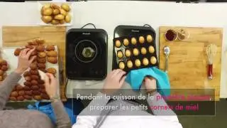 Recette: les madeleines au miel des Vosges de Christophe Felder