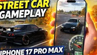 CarX Street PC- MAX Graphics Gameplay Skyline R34 #gameplay device, iPhone 17 pro max ￼