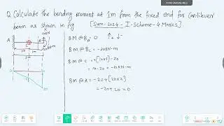 Shear Force and Bending Moment-23||Strength of materials||ce-3k||me-3k||MSBTE