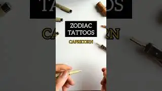 Zodiac Sign Tattoos ~ Capricorn ♑
