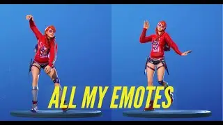 Summer Fable with ALL MY EMOTES!!! | Fortnite