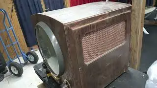 1949 Raytheon m-1105 TV Part 1