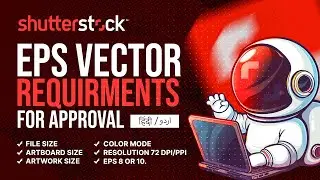 Shutterstock EPS Vector File Requirements Explained in Hindi/Urdu | EPS 8, DPI, Artboard, Sizes