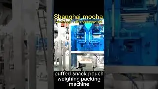 puffed #snack #pouch #weighing #packing #machine #popcorn #granule crispy #chips #puff