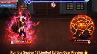 TENNO: Ultimate Ninja RPG &bull; Preview Rumble Season 13 Limited Edition Gear &bull; 2026 🔥