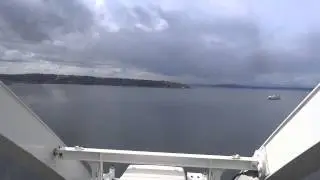 Elliott Bay View from Seattle Ferris Wheel