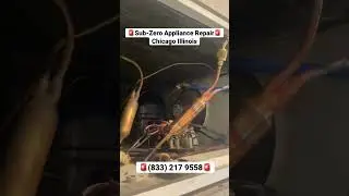 Sub-Zero Appliance Repair short #shorts #subzeroappliance #subzerorepair #appliancerepairchicago