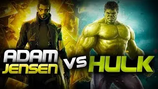 Adam Jensen Vs The Hulk - Epic Battle - Left 4 dead 2 Gameplay (Left 4 dead 2 Custom Skin mods)