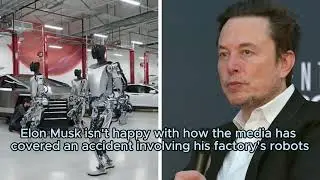 Elon Musk rips media reports of robot 'attack' in Tesla's Texas factory #elonmusk #tesla