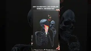 Art Exhibition in Los Angeles! #art #painting