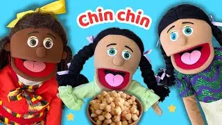 Cooking with Ekua 🍽️ | West African Chin Chin Recipe for Kids | Puppet Kitchen Fun!