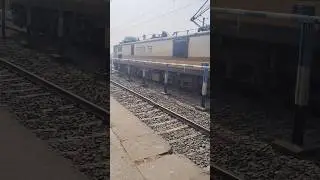 Train are stopped during Beldanga protest #shorts