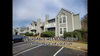 Cute & Cozy Condo 2 Bedroom 2 Bath w/ Fireplace Henrico, VA ++$199,900++