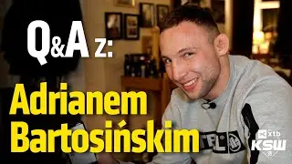 Adrian Bartosiński odpowiada na pytania fanów - Q&A z mistrzem KSW | XTB KSW 89