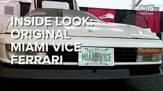 INSIDE LOOK: Miami Vice Car For Sale At Barrett-Jackson - ABC15 Digital