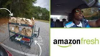 Amazon Fresh  + Amazon Flex BACK TO BACK…. Was it Worth It?!